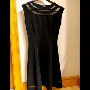 Dennis by Dennis Basso, Black Dress from Bloomingdale’s. Worn once to party.
